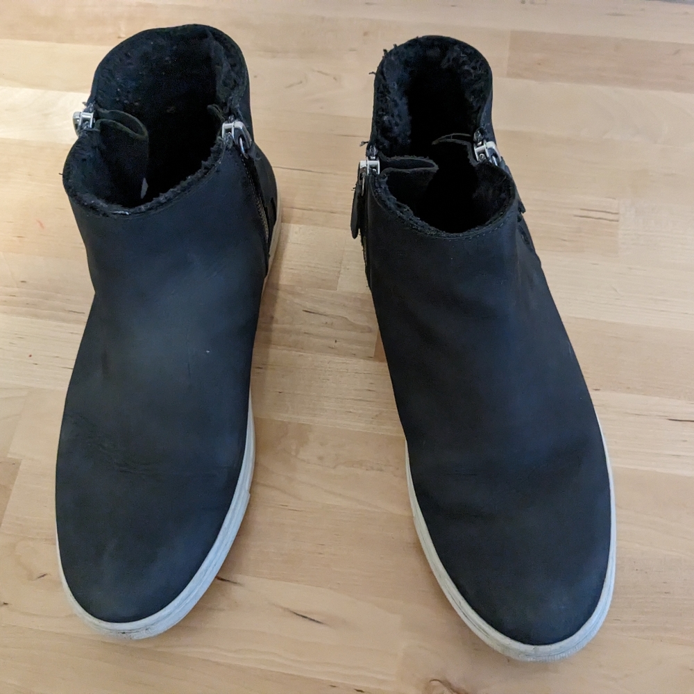 J Slides cozy waterproof side zip high tops, 9